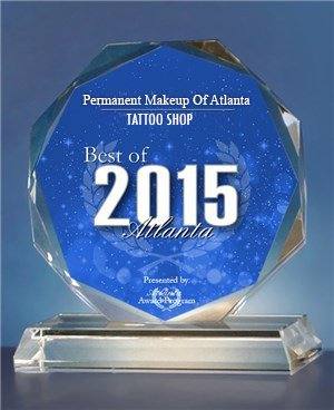 2015 – Permanent Makeup of Atlanta Receives 2015 Best of Atlanta Award